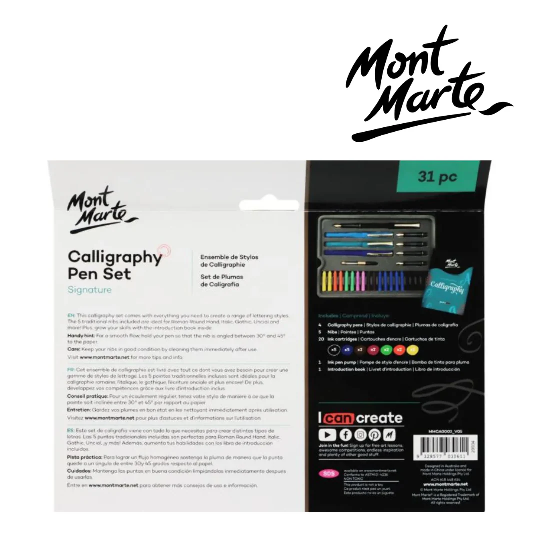 MM Calligraphy Pen Set 31pc - Image 2