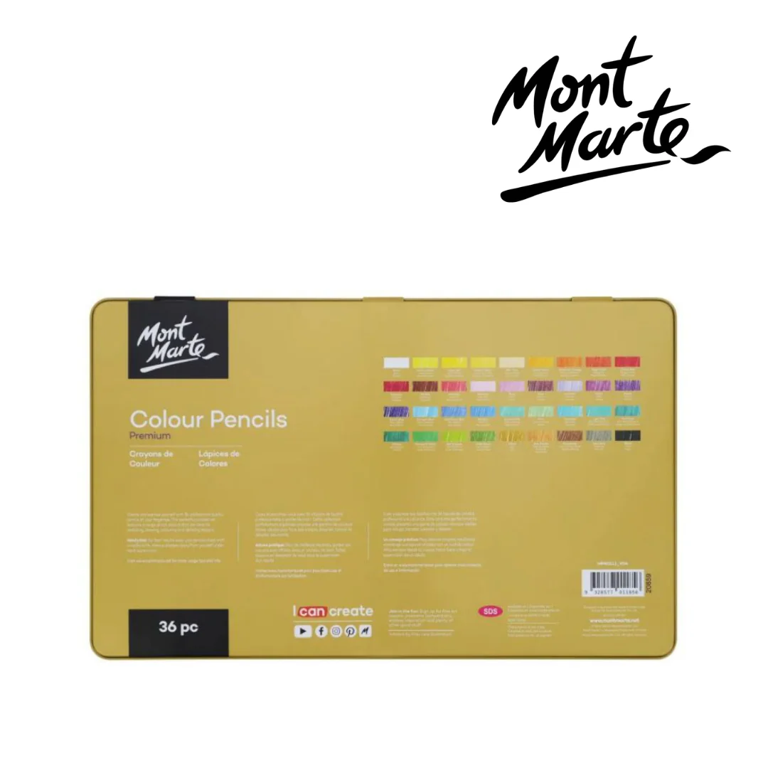 MM Colour Pencils Tin 36pc - Image 2