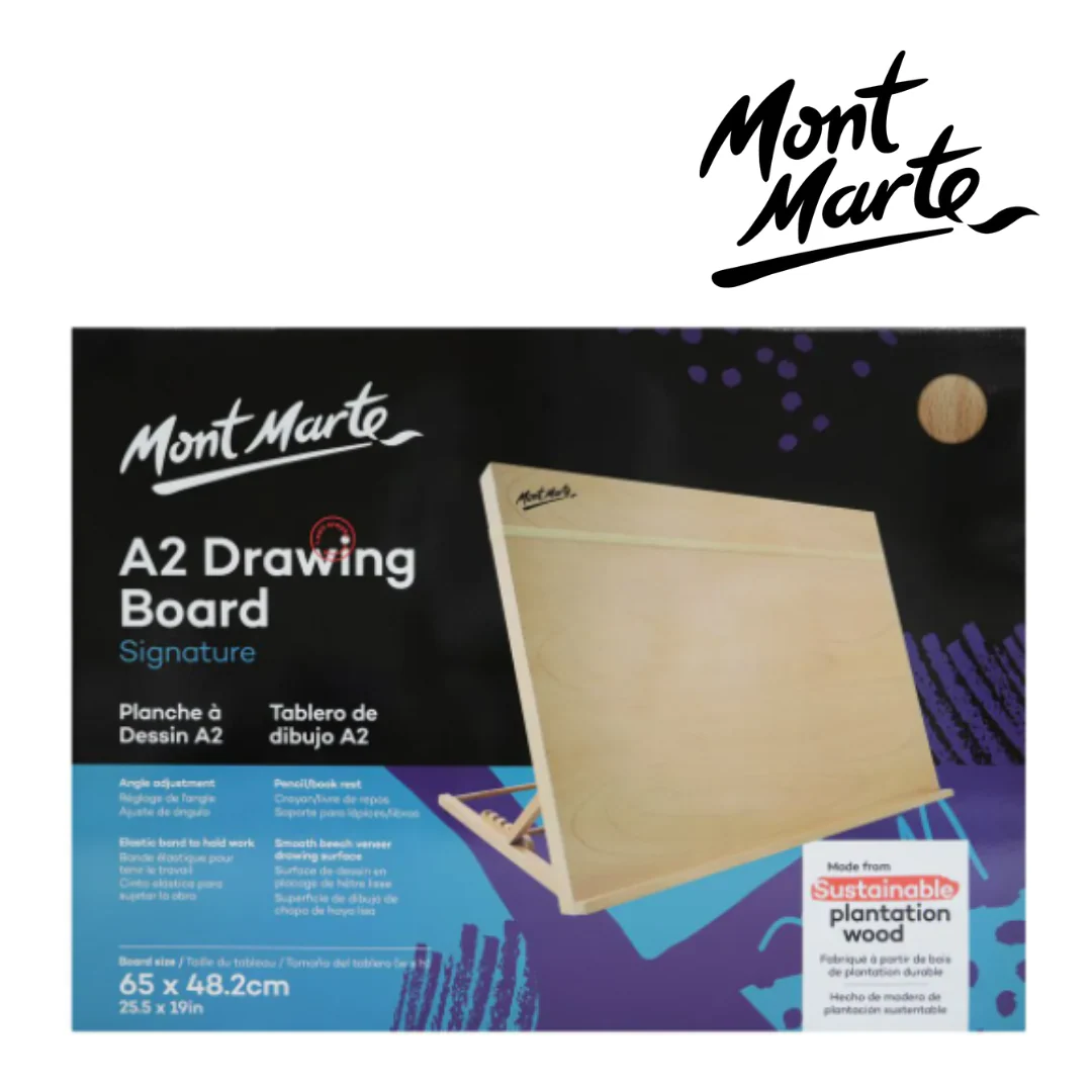 MM Drawing Board A2 with Elastic Band