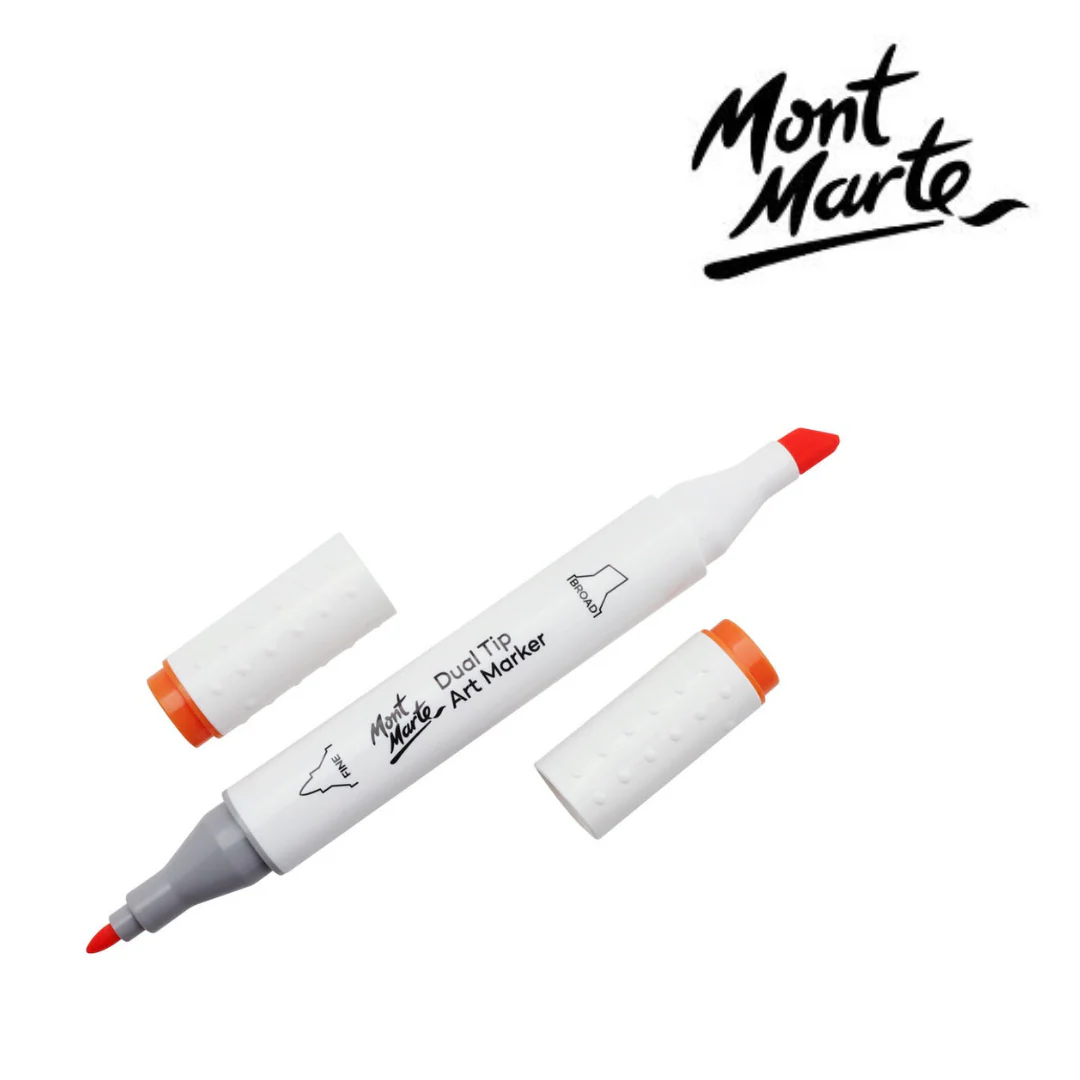 MM Dual Tip Alcohol Art Marker Orange 03