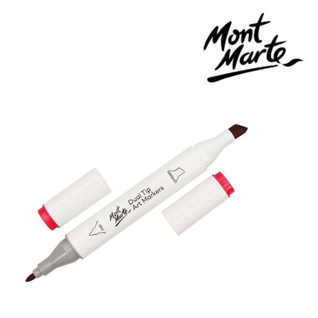 MM Dual Tip Alcohol Art Marker Scarlet Red R2