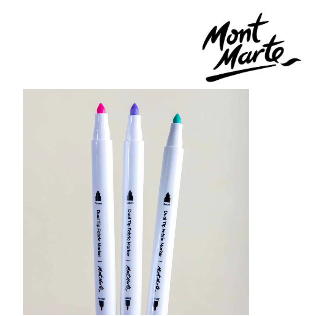 MM Dual Tip Fabric Markers 12pc - Image 5