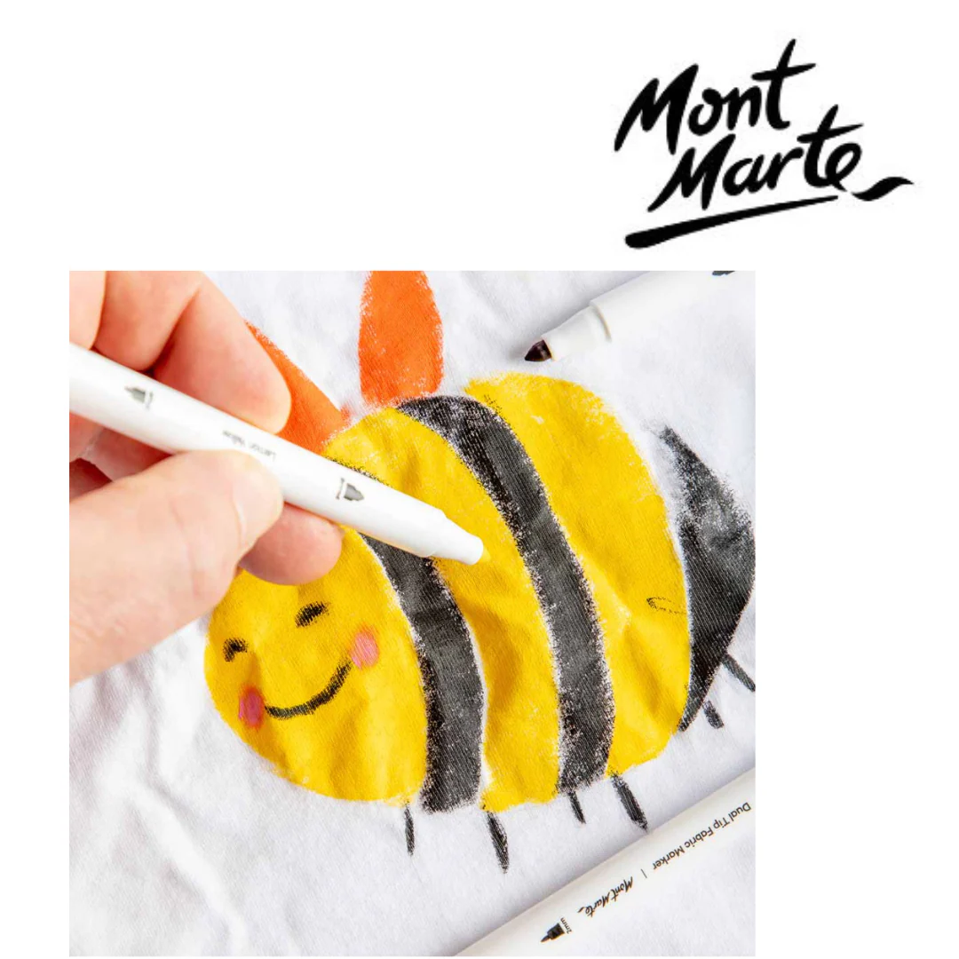 MM Dual Tip Fabric Markers 12pc - Image 7