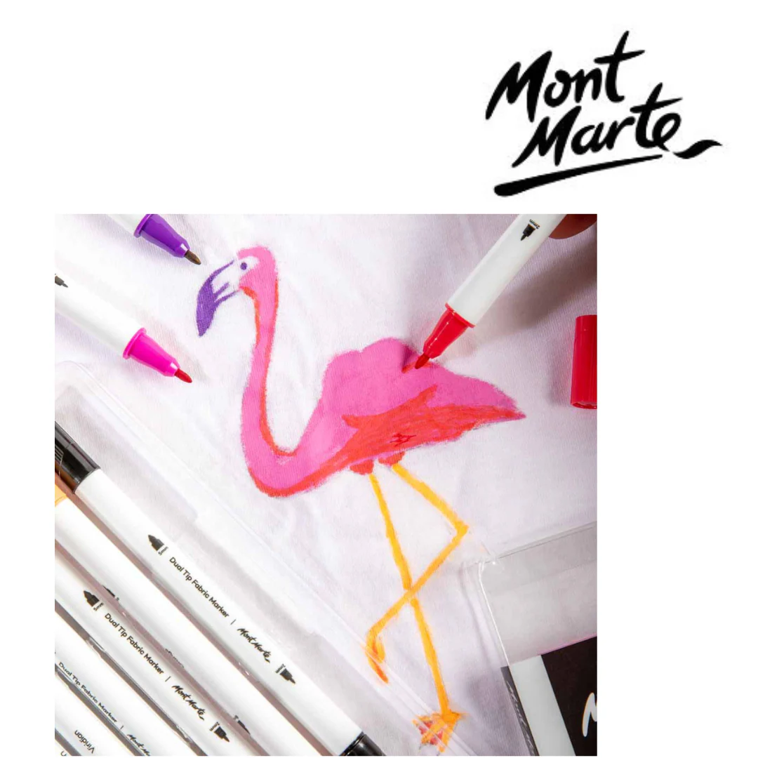 MM Dual Tip Fabric Markers 12pc - Image 8