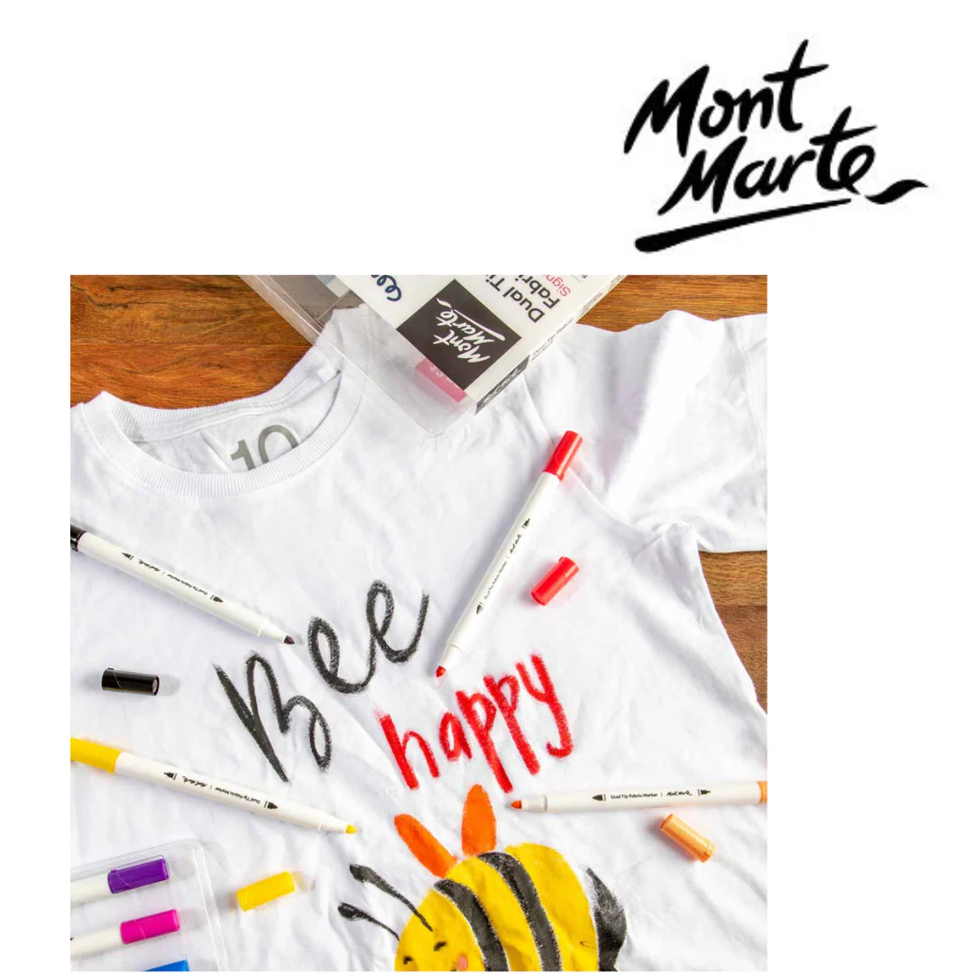MM Dual Tip Fabric Markers 12pc - Image 9