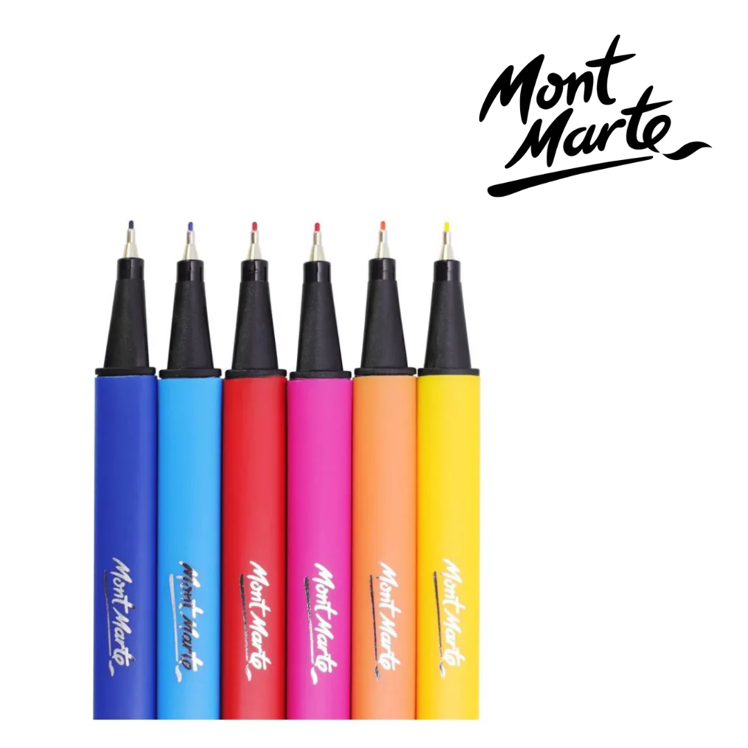 MM Fine Tip Markers 12pc Tri Grip in Case - Image 5
