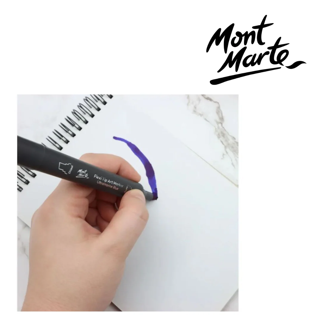MM Flexi Tip Alcohol Art Markers 7pc - Image 8