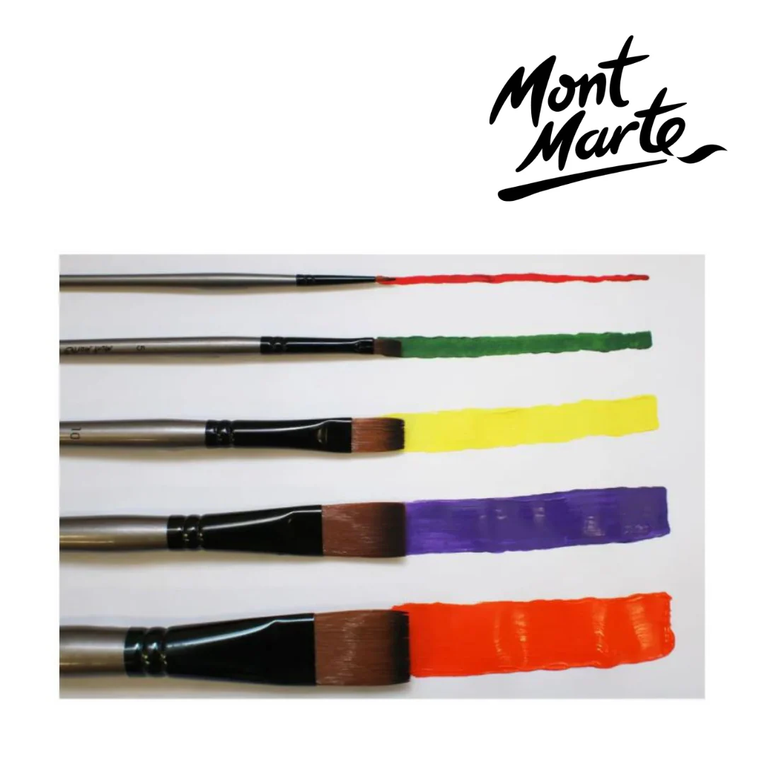MM Gallery Series Brush Set Acrylic 5pc - Image 5