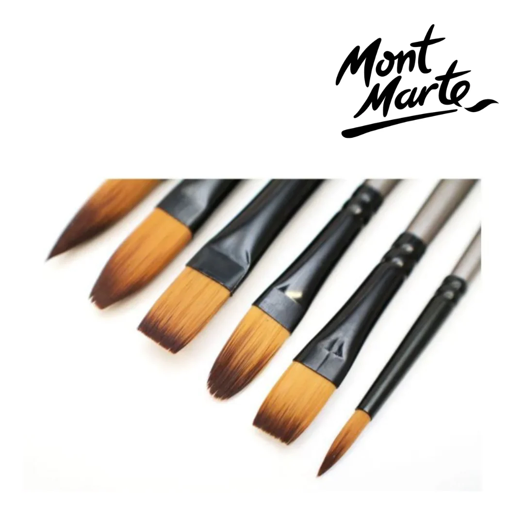 MM Gallery Series Brush Set Acrylic 6pc - Image 5