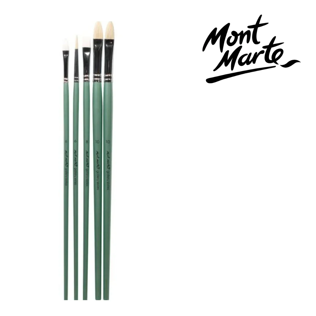 MM Gallery Series Brush Set Oils 5pc - Image 3