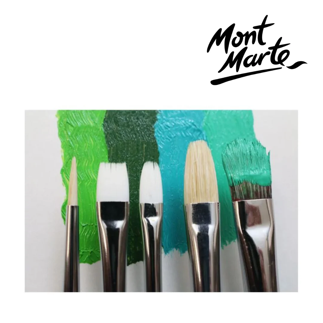 MM Gallery Series Brush Set Oils 5pc - Image 4
