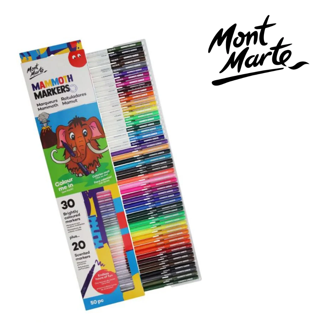 MM Mammoth Markers Set 50pc - Image 3