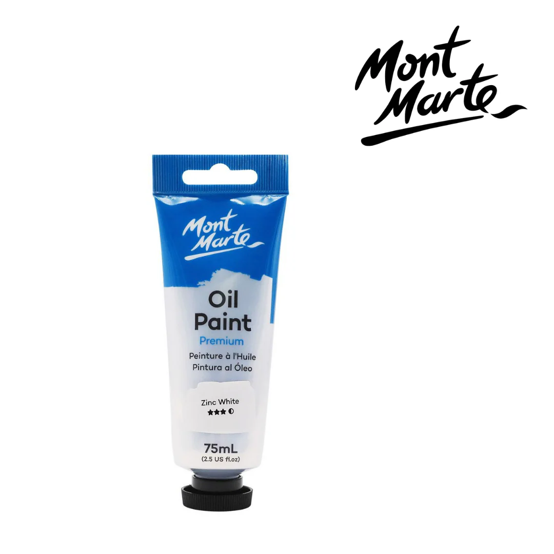 MM Oil Paint 75ml Zinc White