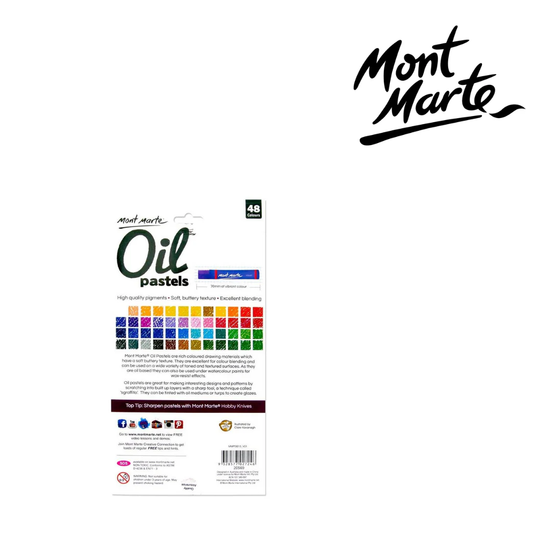 MM Oil Pastels 48pc - Image 2
