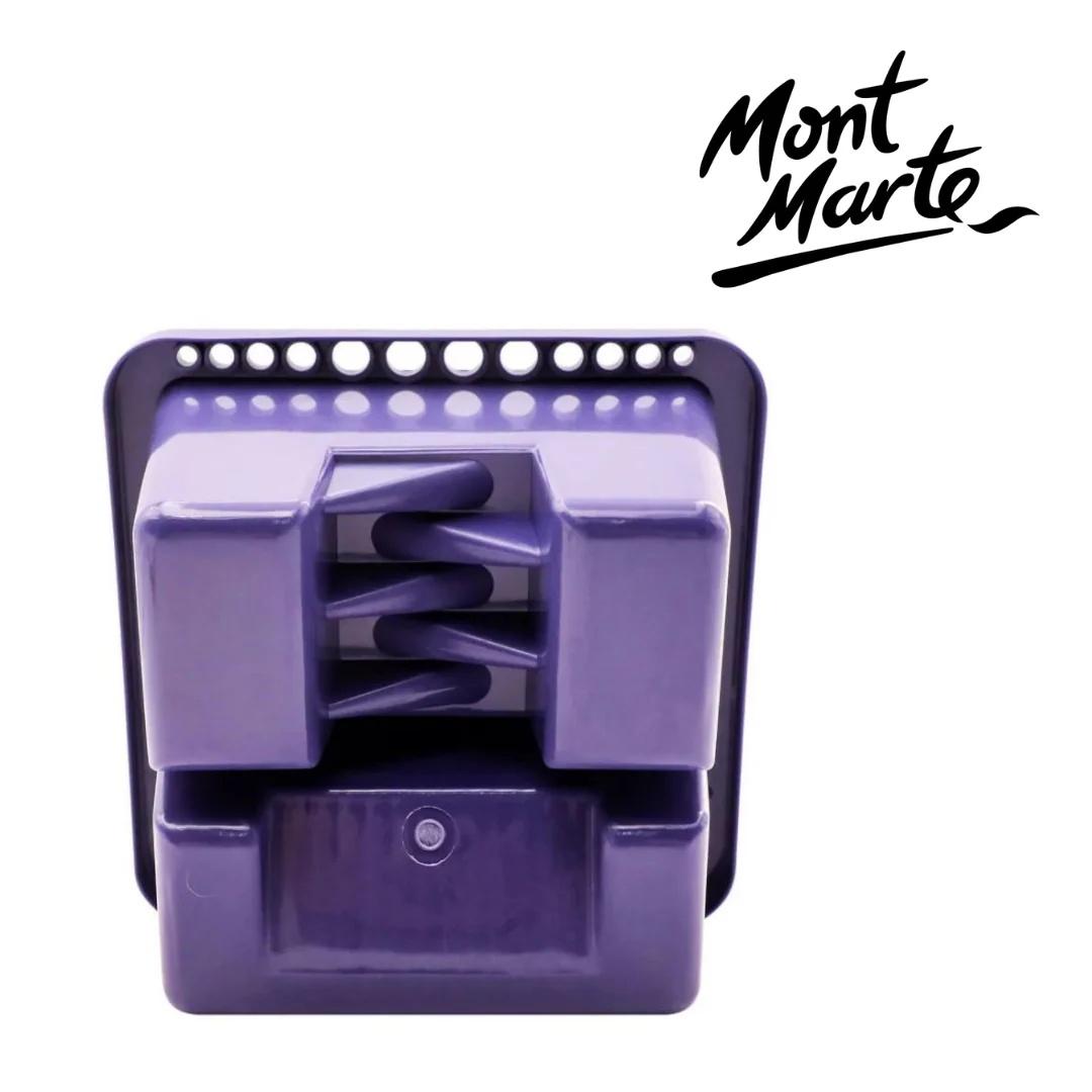 MM Plastic Brush Washer Twin Compartment Square - Image 2