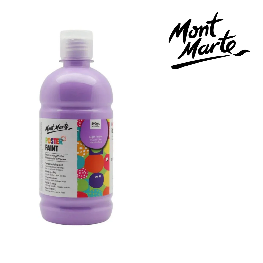 MM Poster Paint 500ml Light Purple
