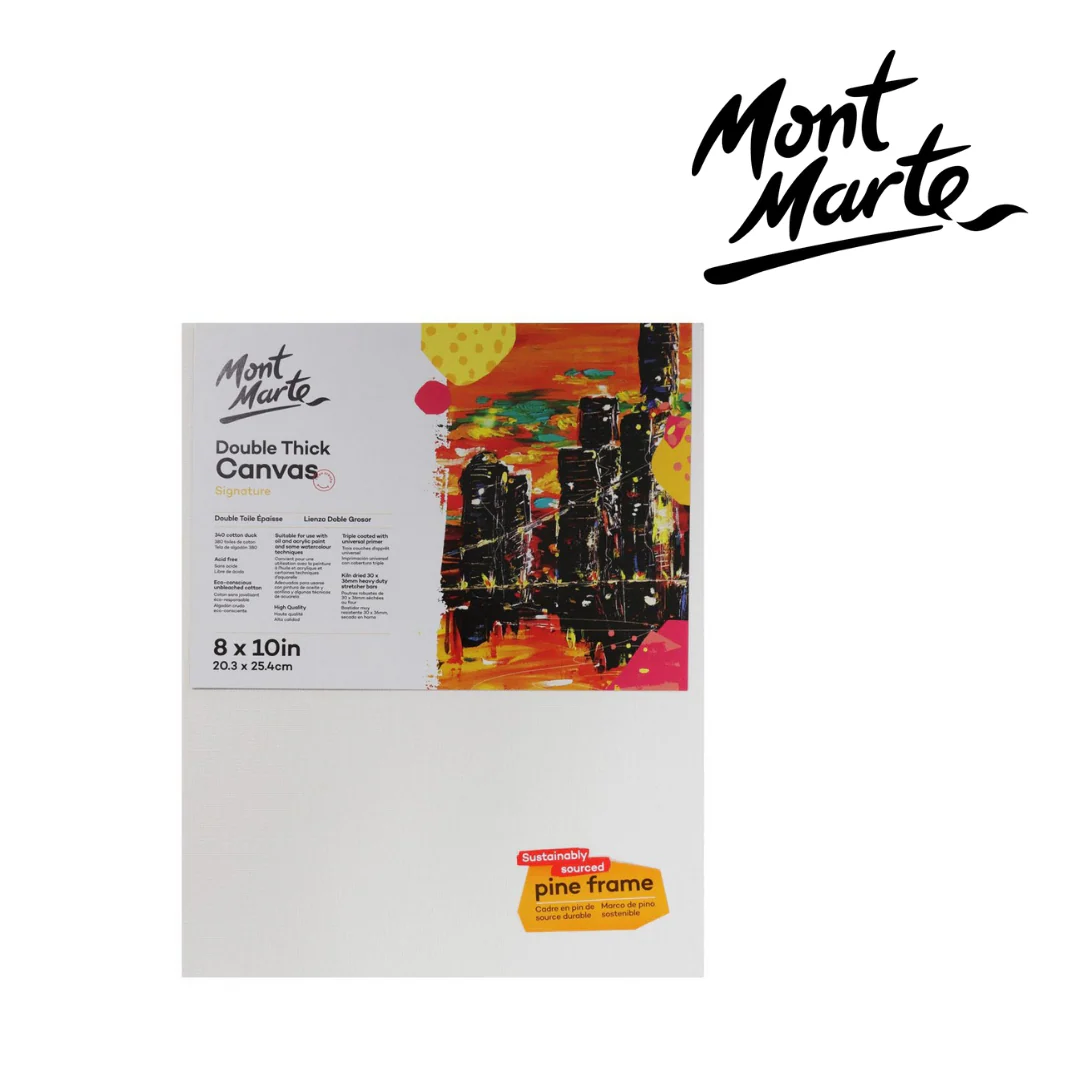 MM Signature Canvas Pine Frame D.T. 20.3x25.4cm