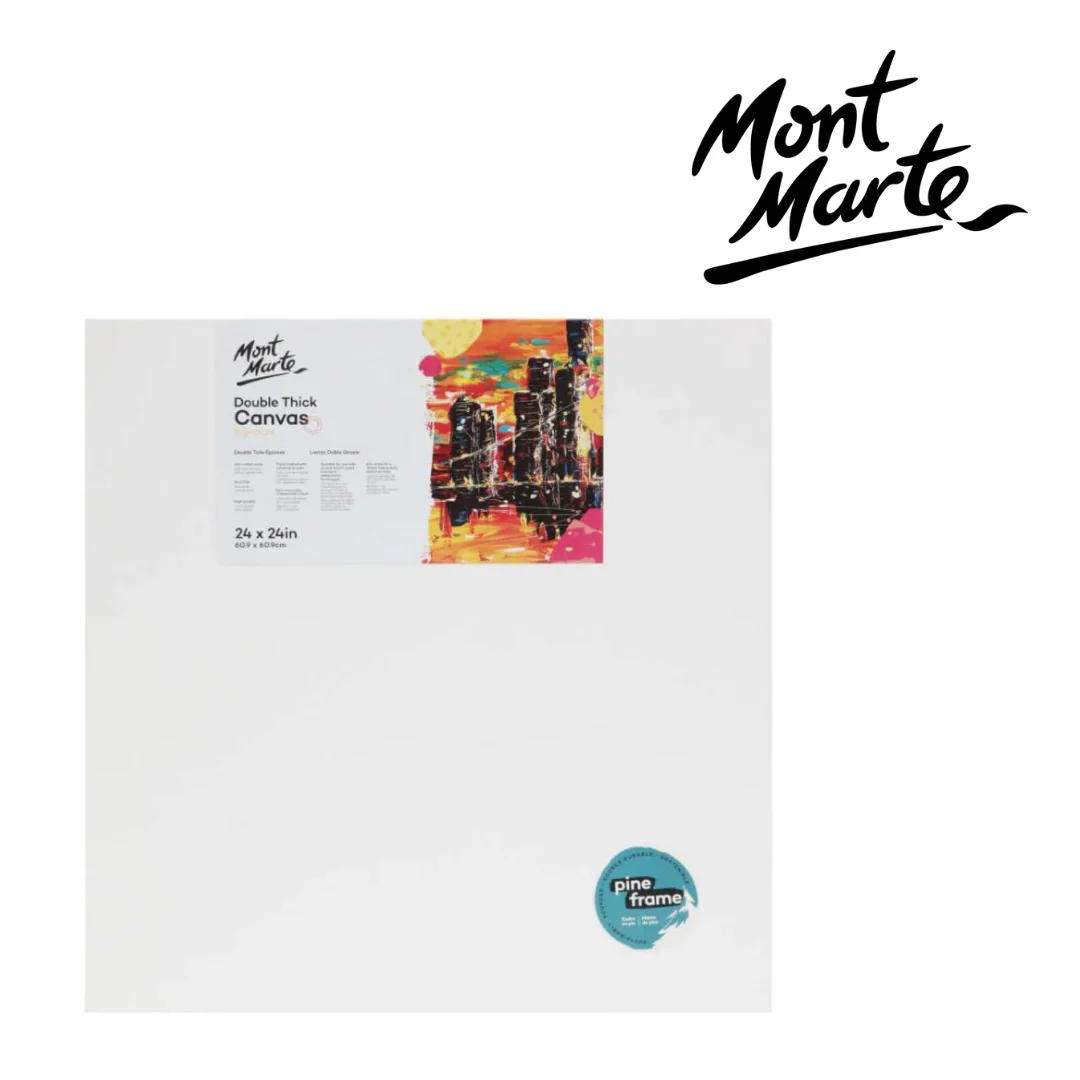 MM Signature Canvas Pine Frame D.T. 60.9x60.9cm - Image 3