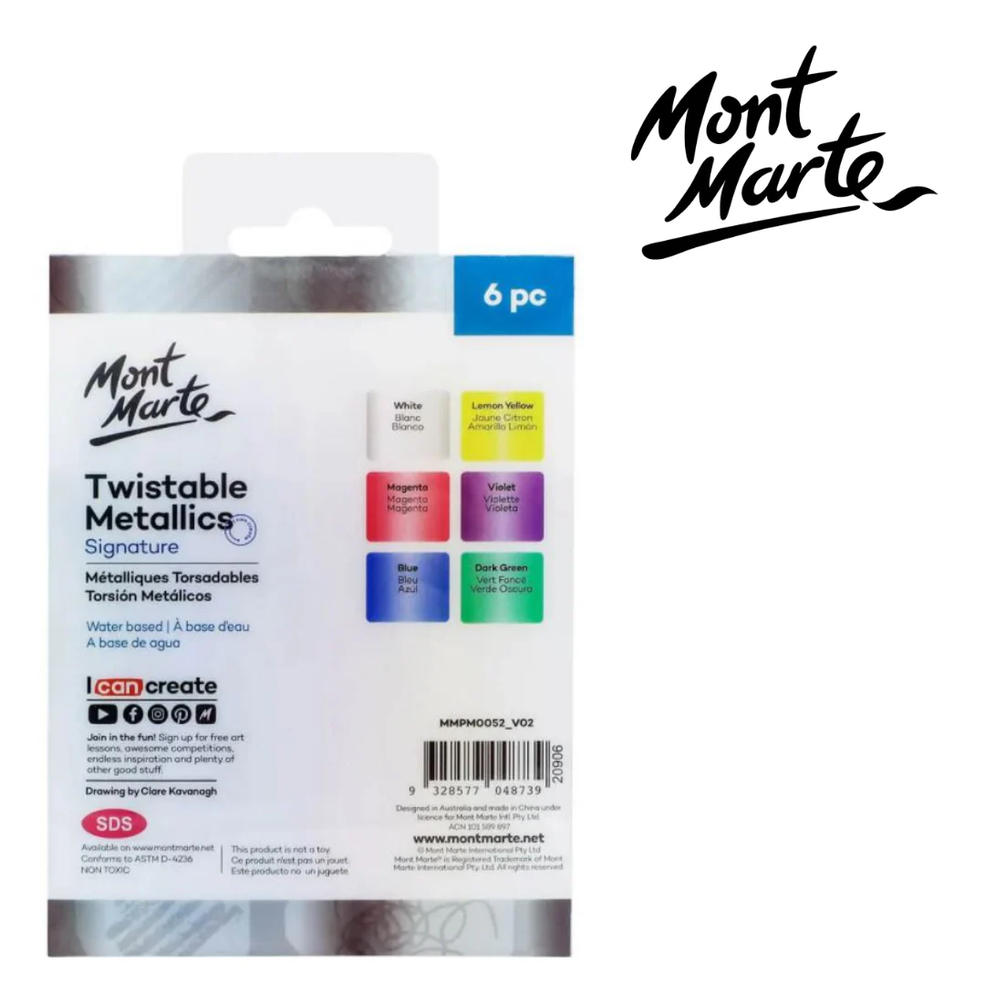 MM Twistable Metallics 6pc - Image 2