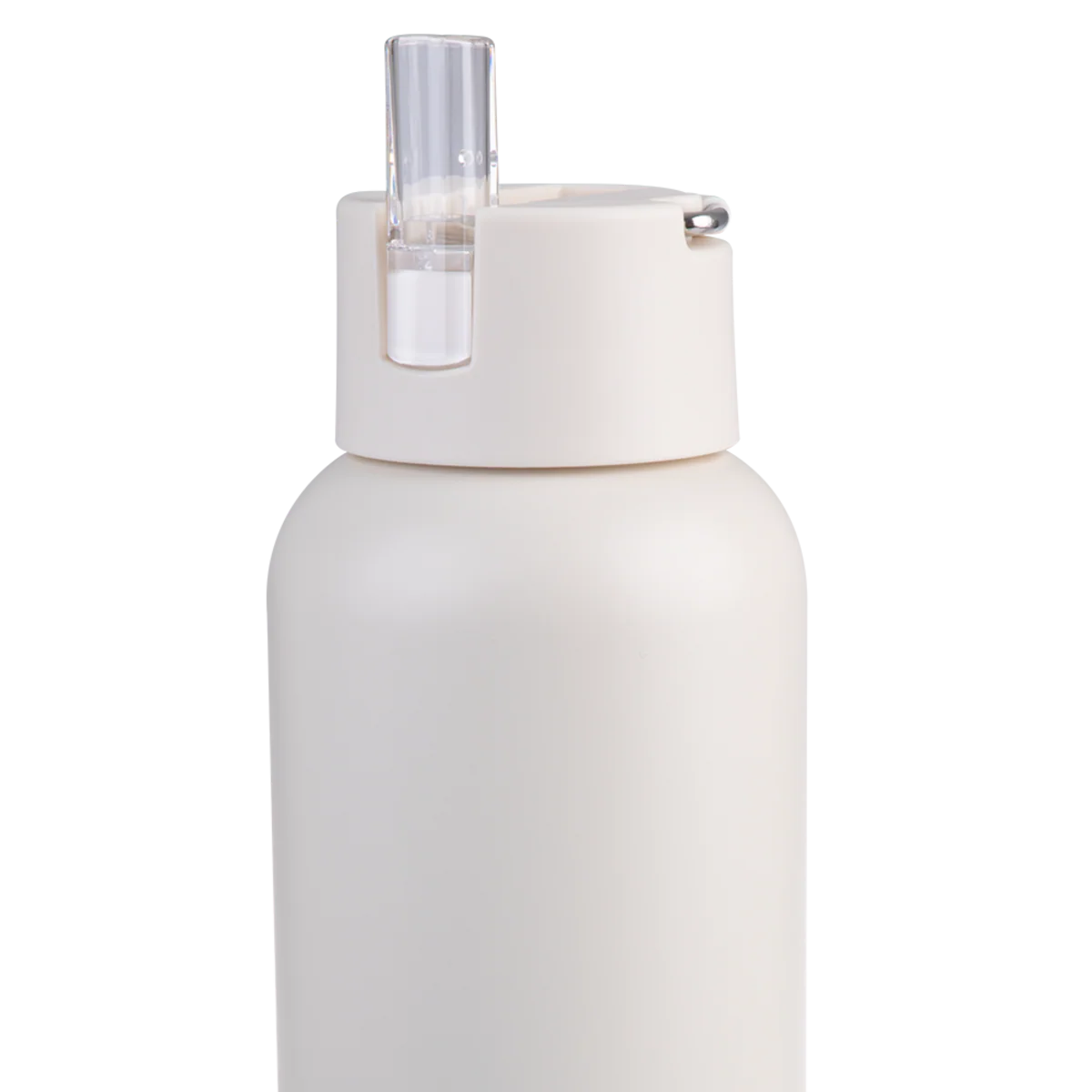 Oasis Moda Ceramic Lined Stainless Steel Triple Wall Insulated Drink Bottle with straw 1 Litre Alabaster - Image 8