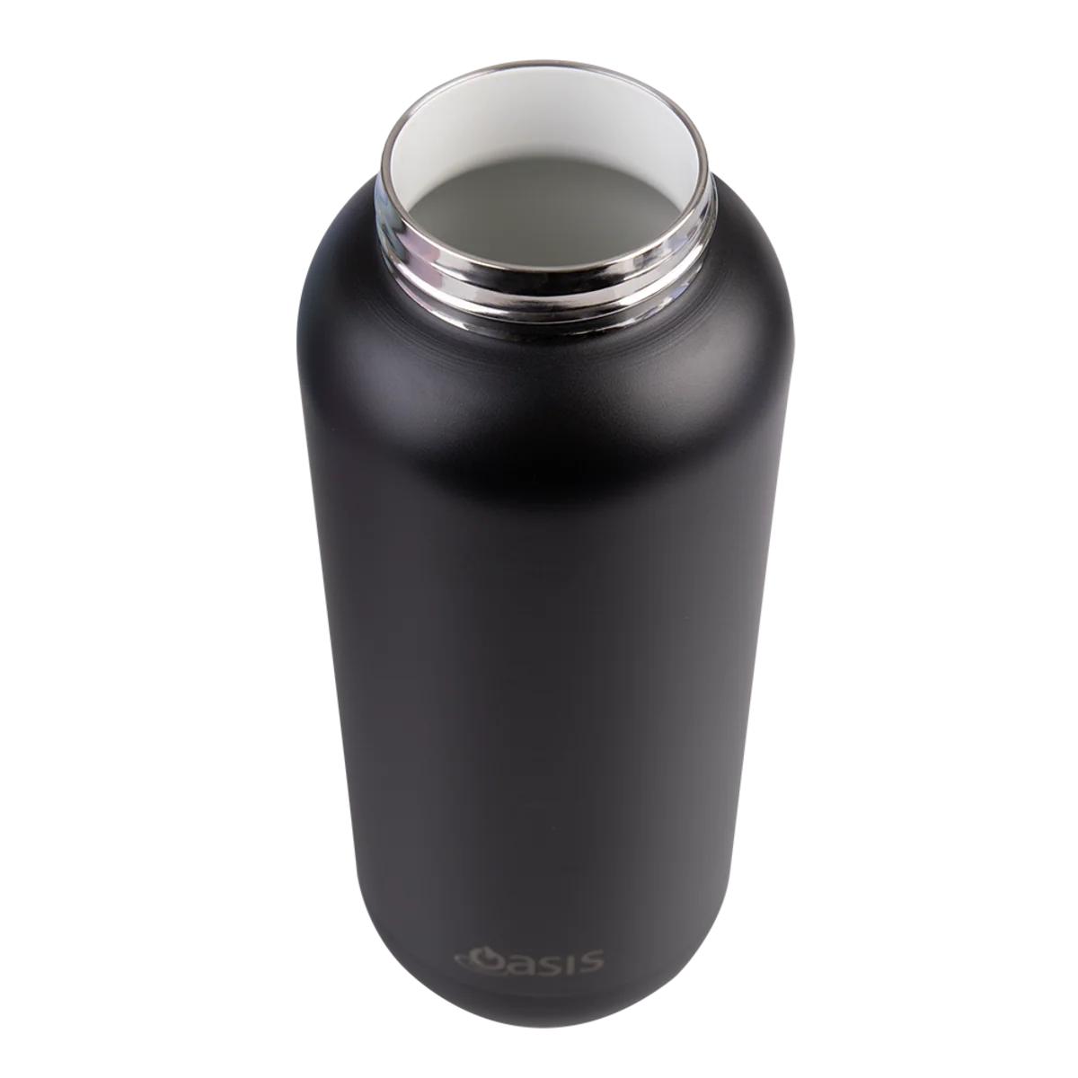 Oasis Moda Ceramic Lined Stainless Steel Triple Wall Insulated Drink Bottle with straw 1 Litre Black - Image 12