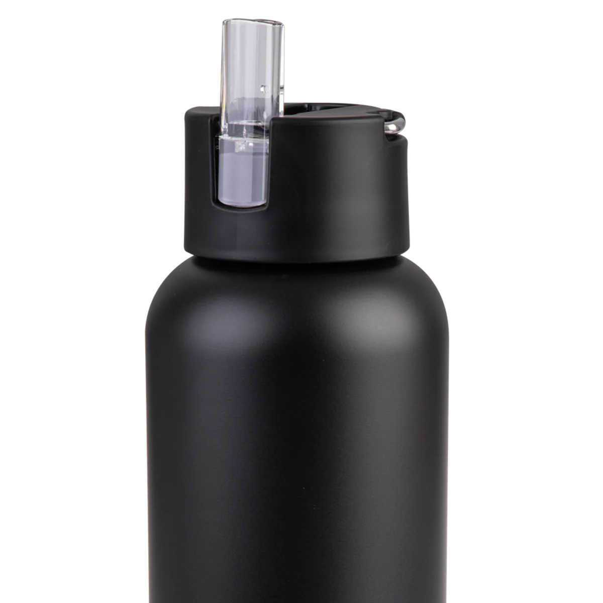 Oasis Moda Ceramic Lined Stainless Steel Triple Wall Insulated Drink Bottle with straw 1 Litre Black - Image 8