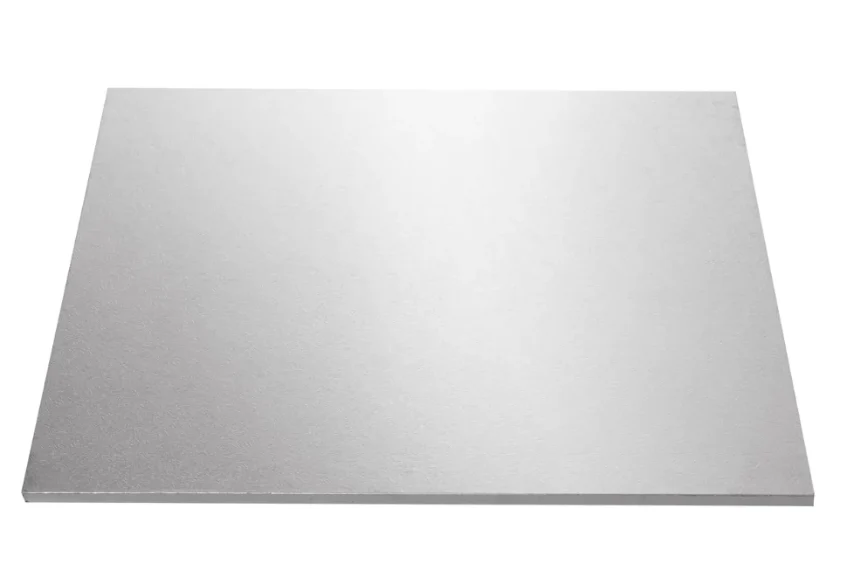 MONDO Cake Board Square - Silver Foil 20in 1pc 51cm - Image 2