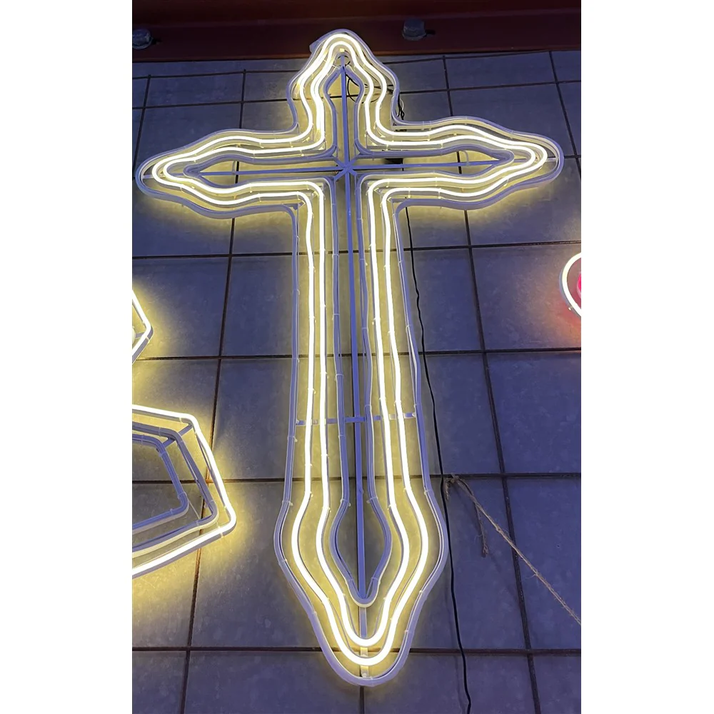 NEON LIGHT 13M 4 LAYER CROSS
