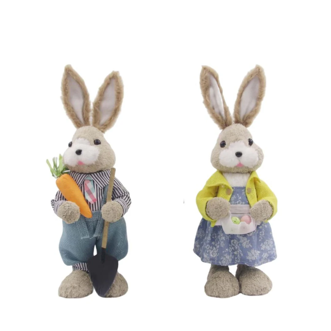 MR & MRS BUNNY 44x15x15CM