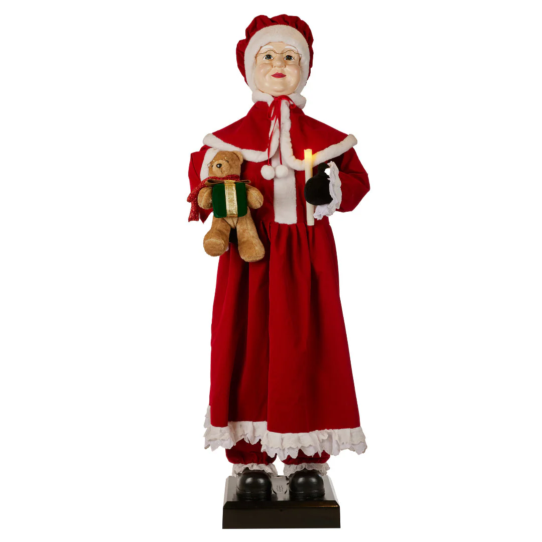 Mrs Claus movingmusiclights 150cm