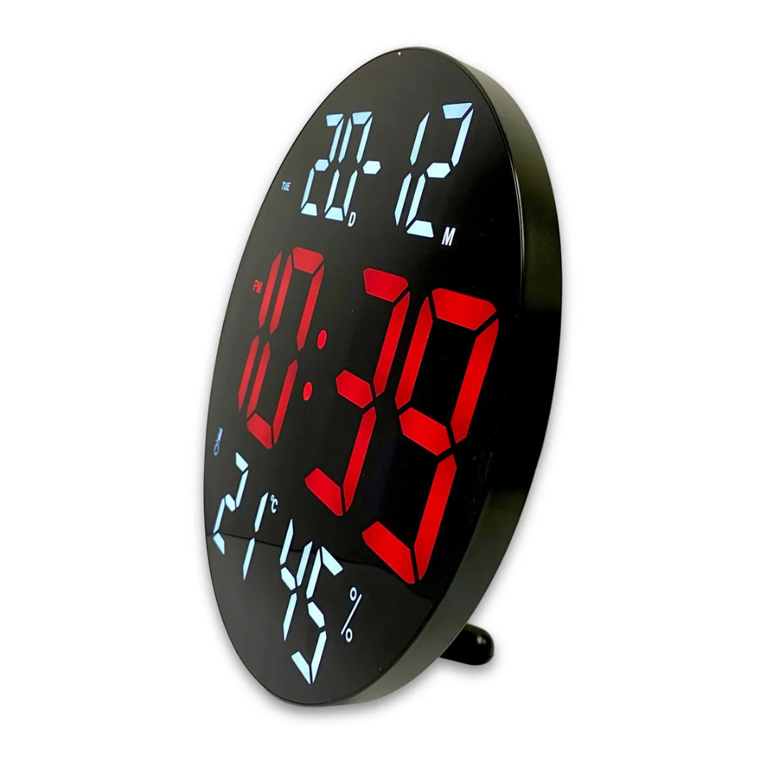 Multifunctional LED Clock 30cm 4 Asstd - Image 8