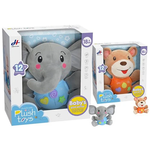 MusicalPlushToy B/Opp L/Up&Snd 17cm