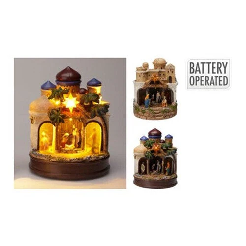 Nativity Castle 22cm 2 Assorted