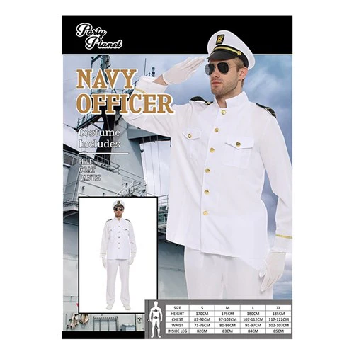 Navy Costume Officer-Xl