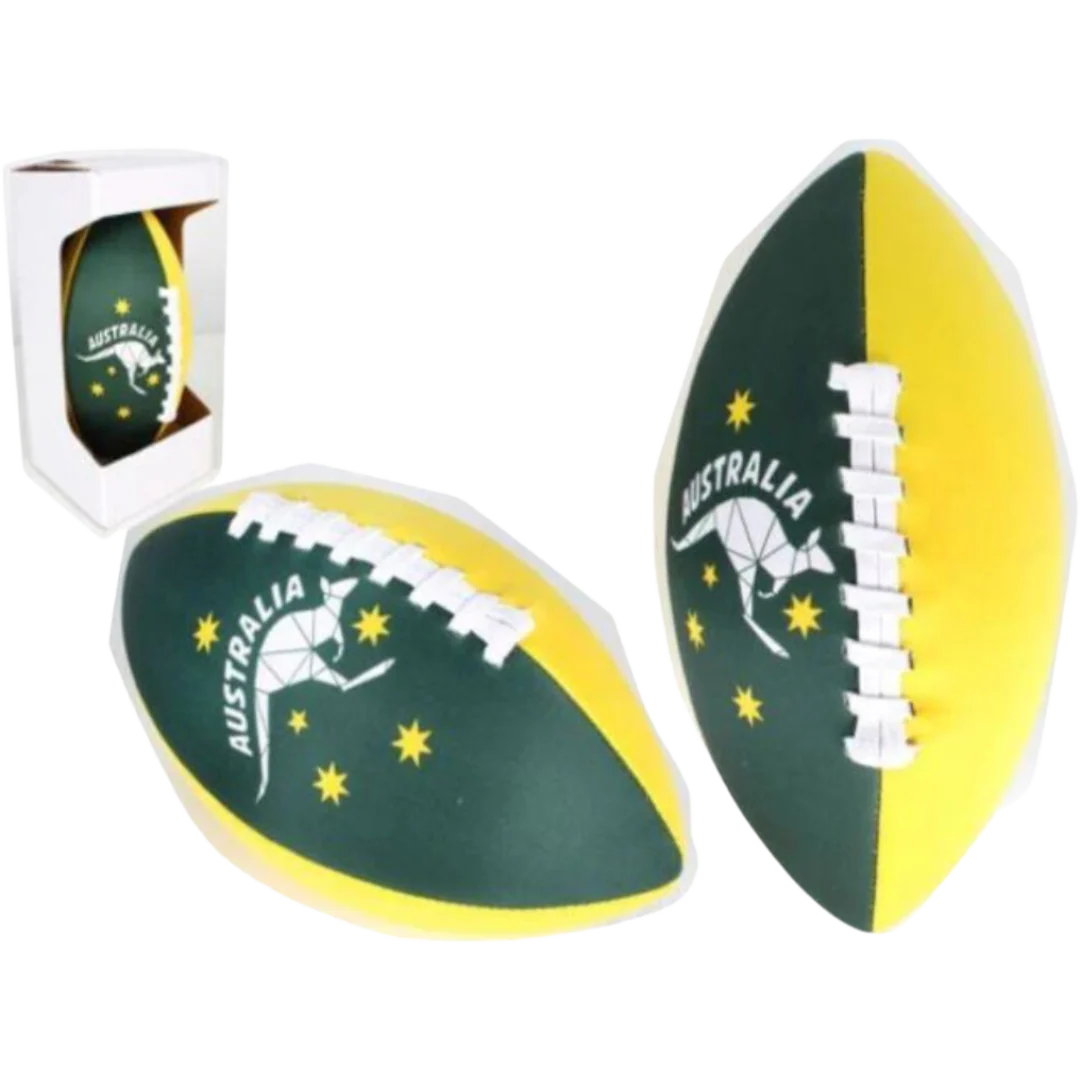 Neoprene Football Green and Gold 26cm - Image 2