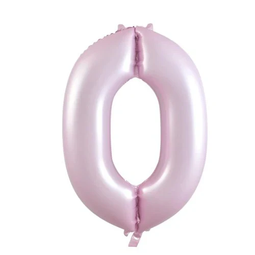 Foil Balloon #0 Pastel Pink 86cm Mat Decrotex