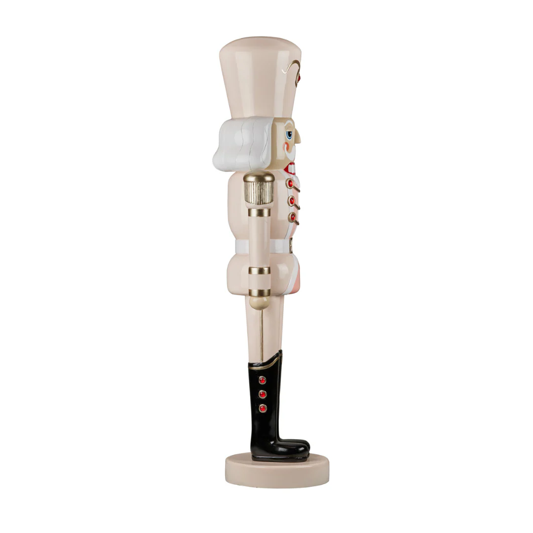 Nutcracker Soldier Pale Pink with Black Boots 122cmH - Image 2