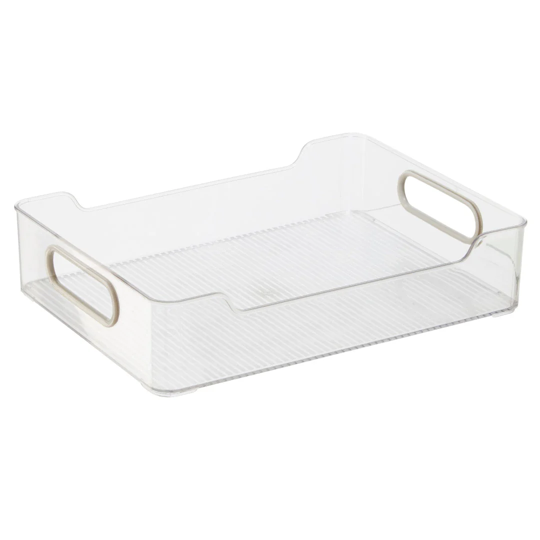 Oggi Bin (30x22x7cm) w/Soft Grip Handles OGGI