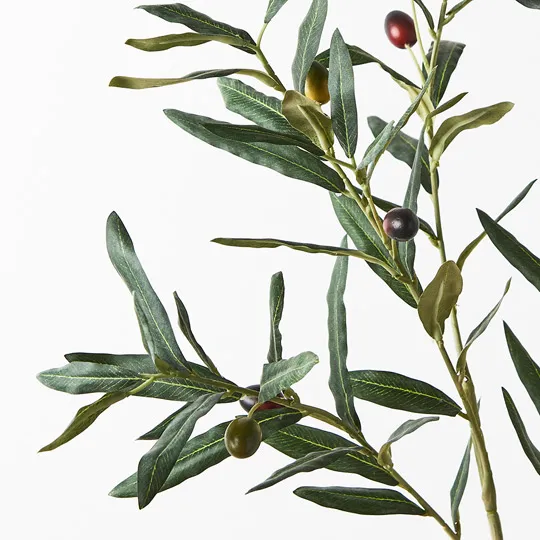 Olive Leaf Spray Green 91cml - Image 2