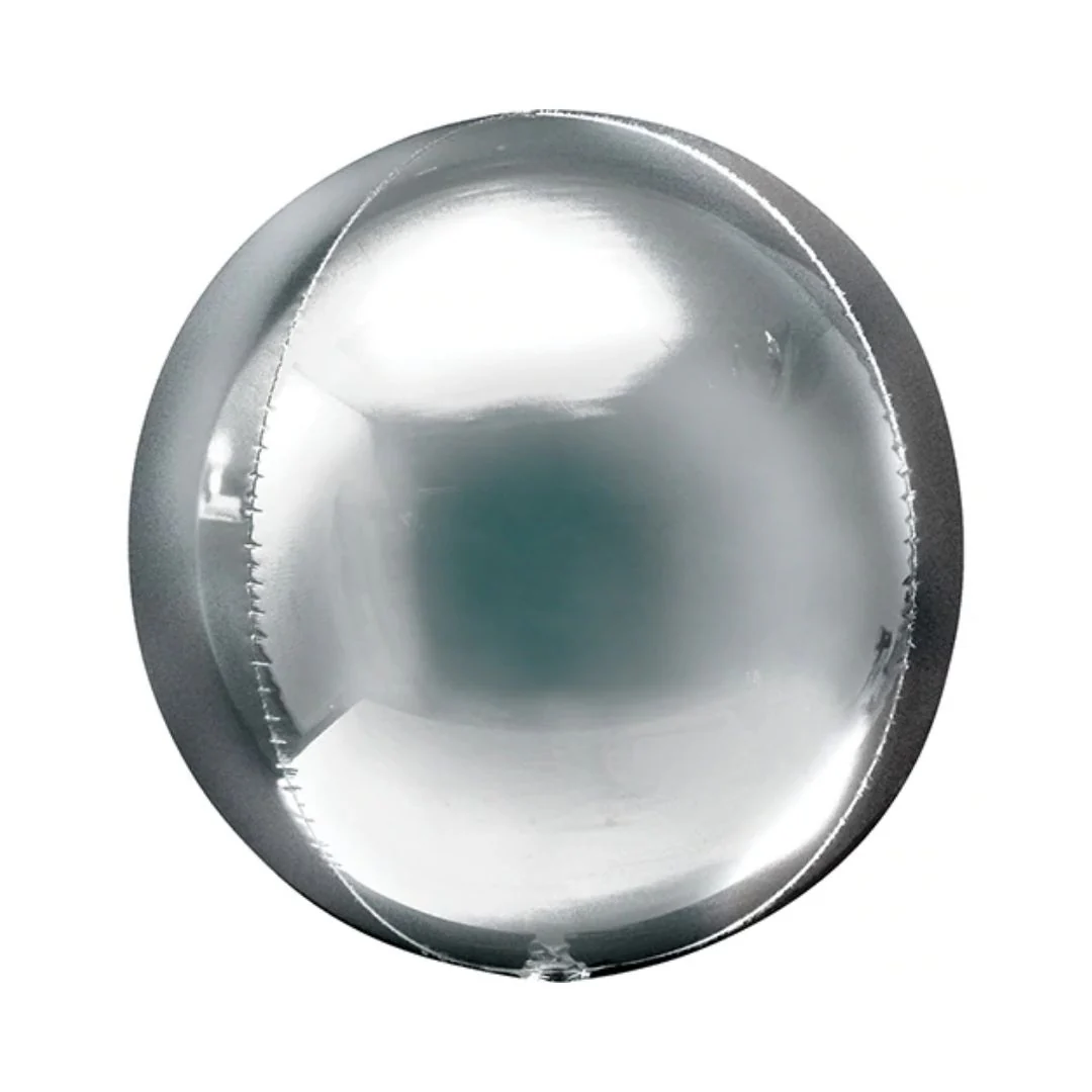 Orbz Balloon XL Silver 38cm