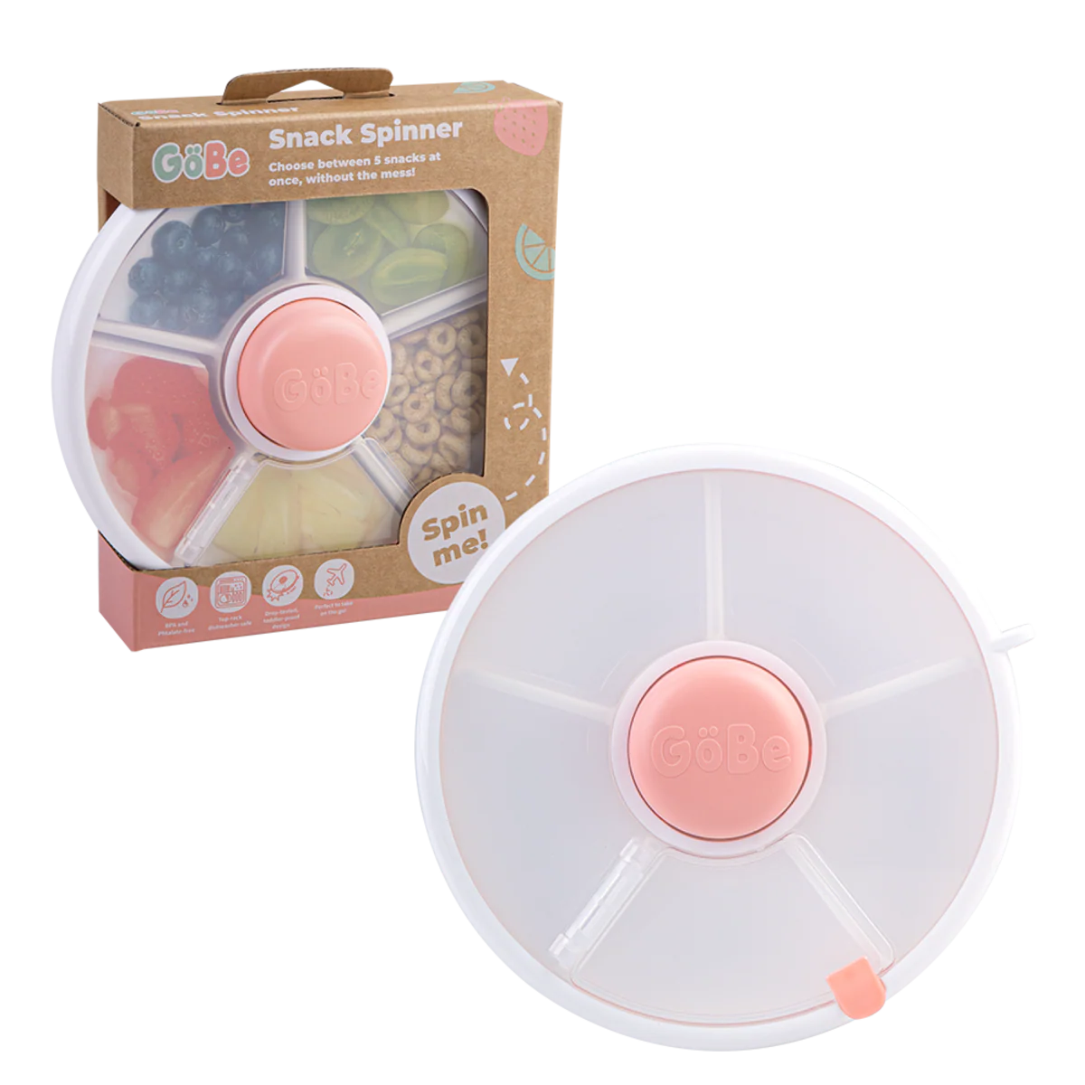 Gobe Original Snack Spinner Pink - Image 9
