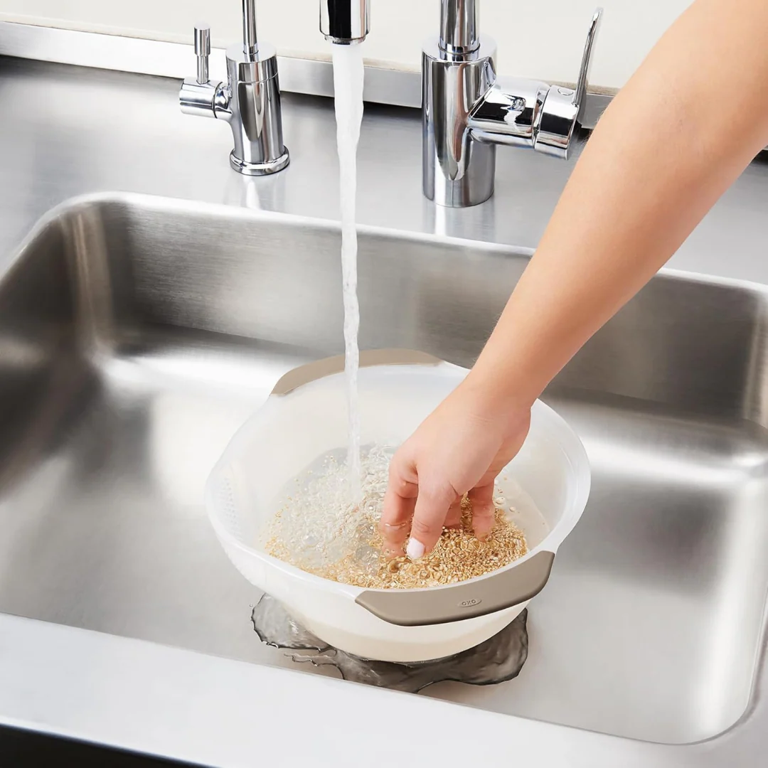 OXO GG Rice and Grain Washing Colander - Image 5