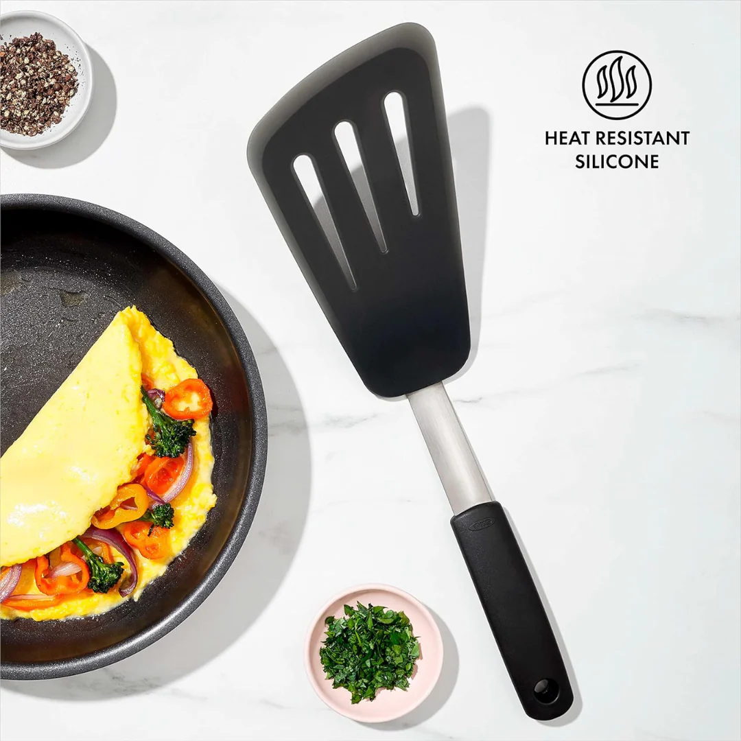 OXO GG Silicone Flexible Omelet Turner - Image 7