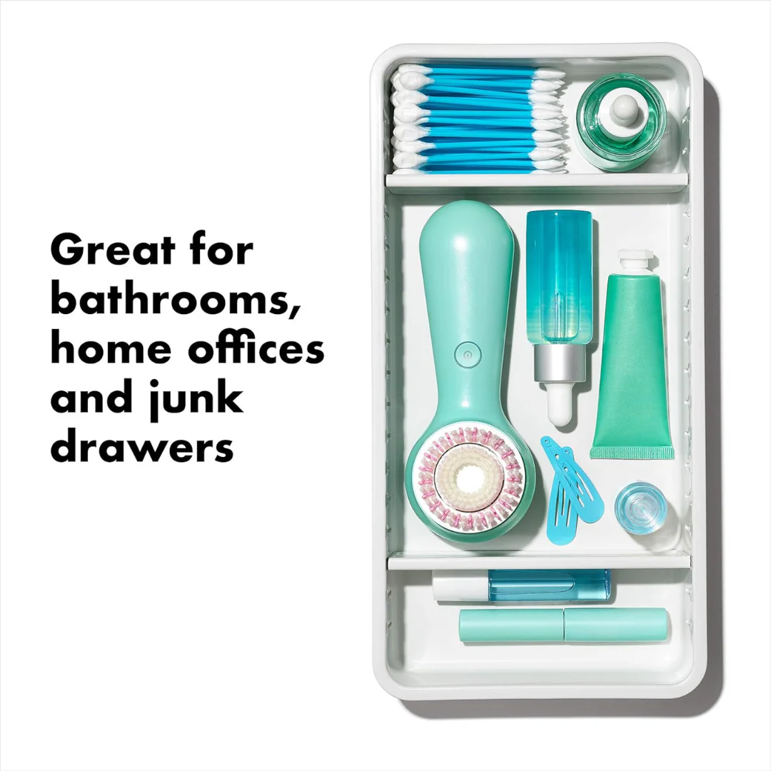 OXO Good Grips Adjustable Drawer Bin Set 3pce - Image 7