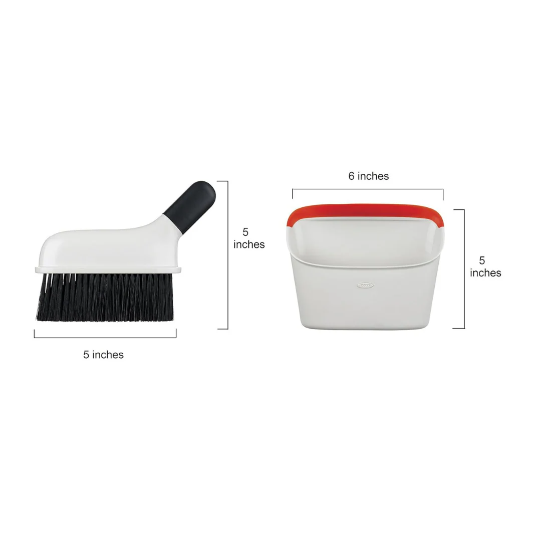 OXO Good Grips Compact Dustpan and Brush Set - Image 6