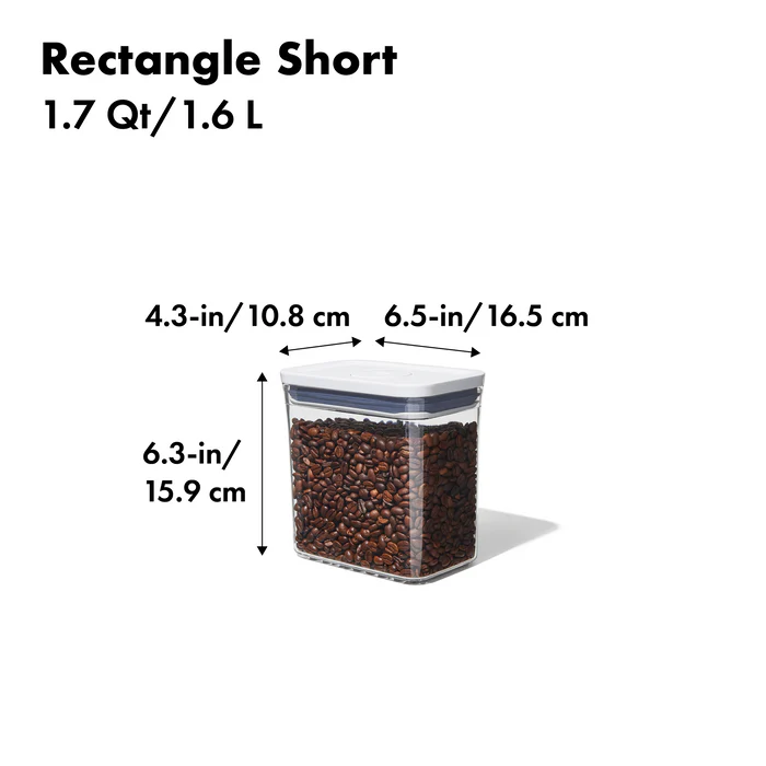 OXO POP 2.0 Rectangle Short 1.6L - Image 14