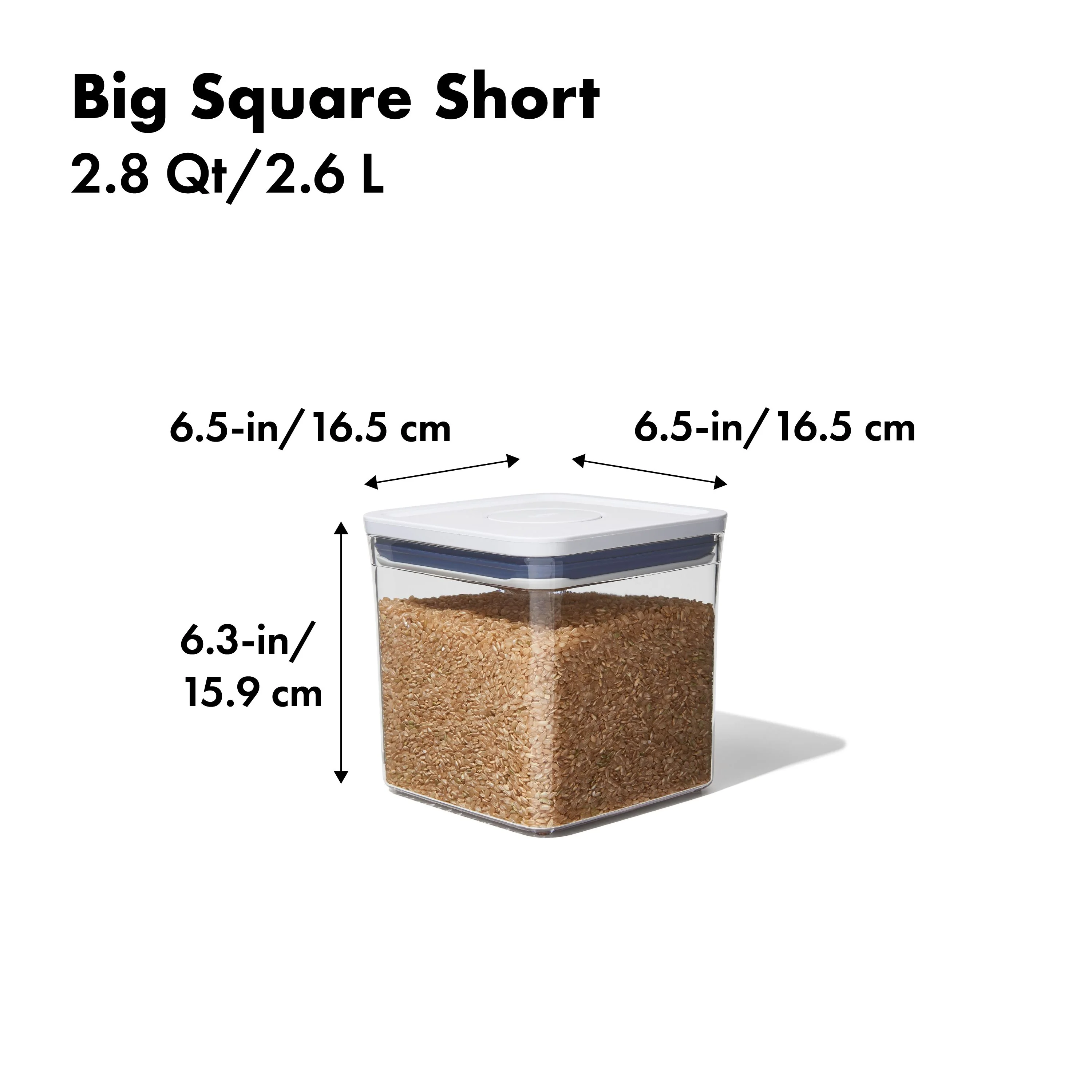 OXO POP Big Square Short 2.0 - Image 3