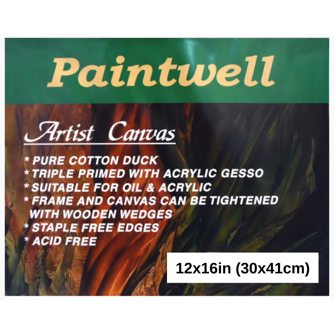 Paintwell Student Canvas 12 X 16