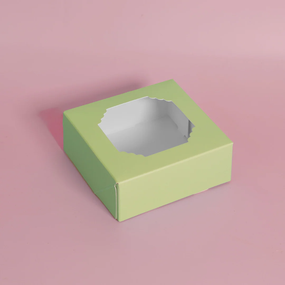 Papyrus Small Treat Box Pack Of 5 - Pastel Green - Image 4