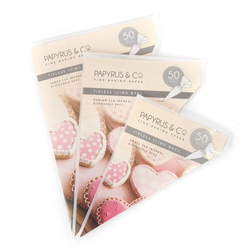 Papyrus Tipless Icing Bags - Small 10in Pack Of 50 - Image 6